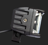 3" LED Cube Light w/Side Shooter Beam