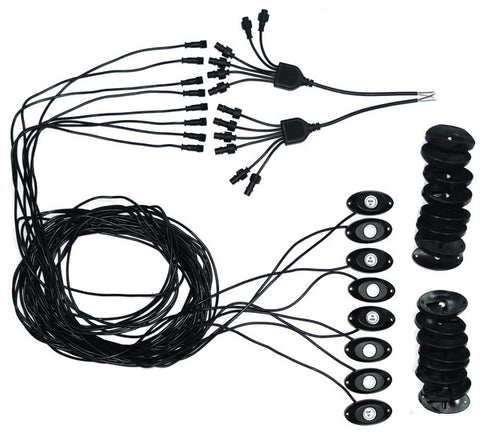 6watt Rock Light Kit - Single Color - 10 Pod