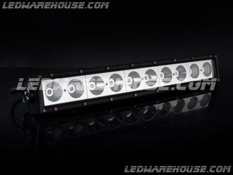 22" 100w Single Row LED Light Bar