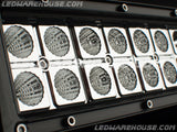 54” 312w Double Row LED Light Bar